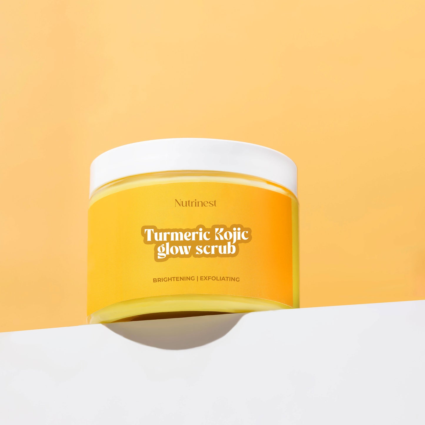 Turmeric & kojic Glow Scrub – Brightens + Exfoliates