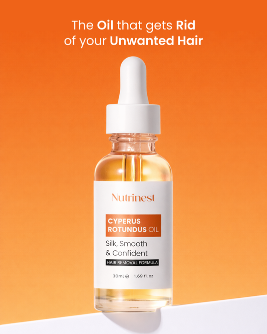 Cyperus Rotundus Oil for Hair Reduction