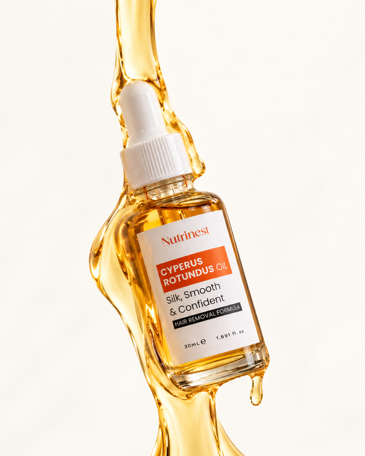 Cyperus Rotundus Oil for Hair Reduction