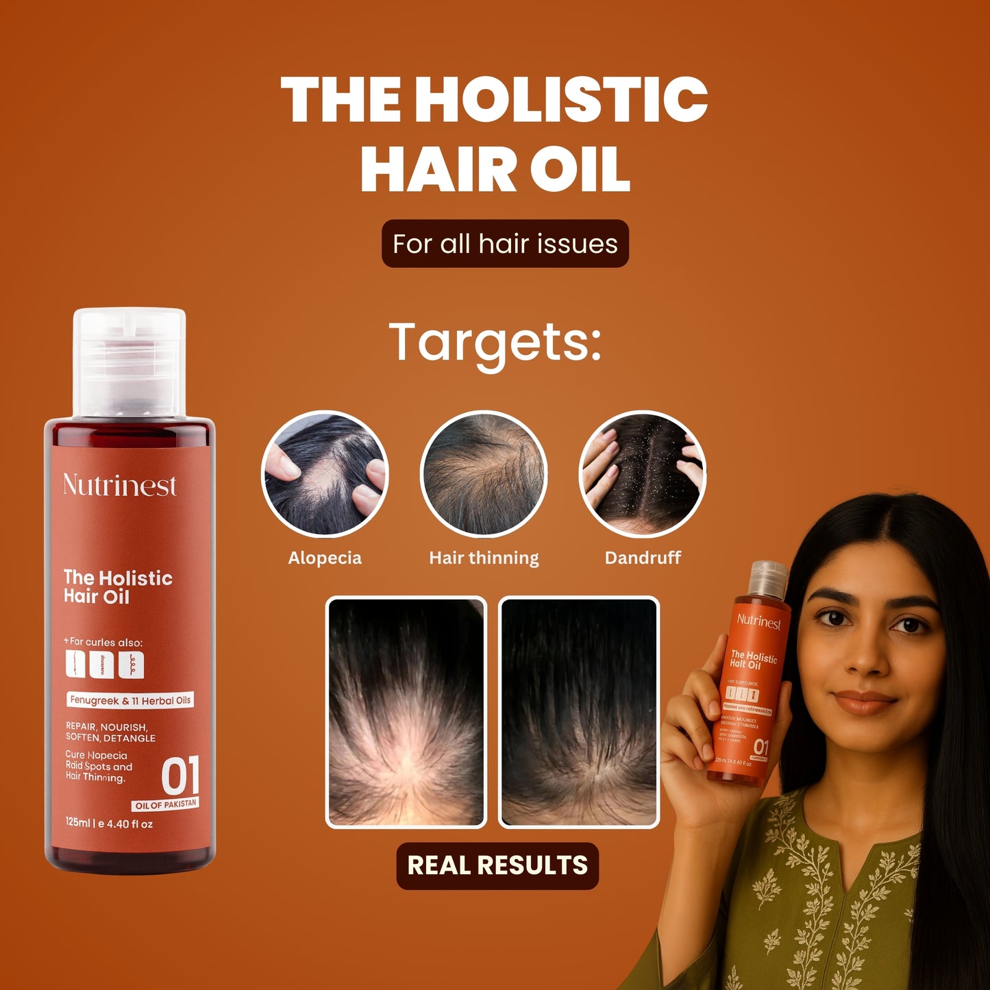 Nutrinest - Holistic Hair Oil