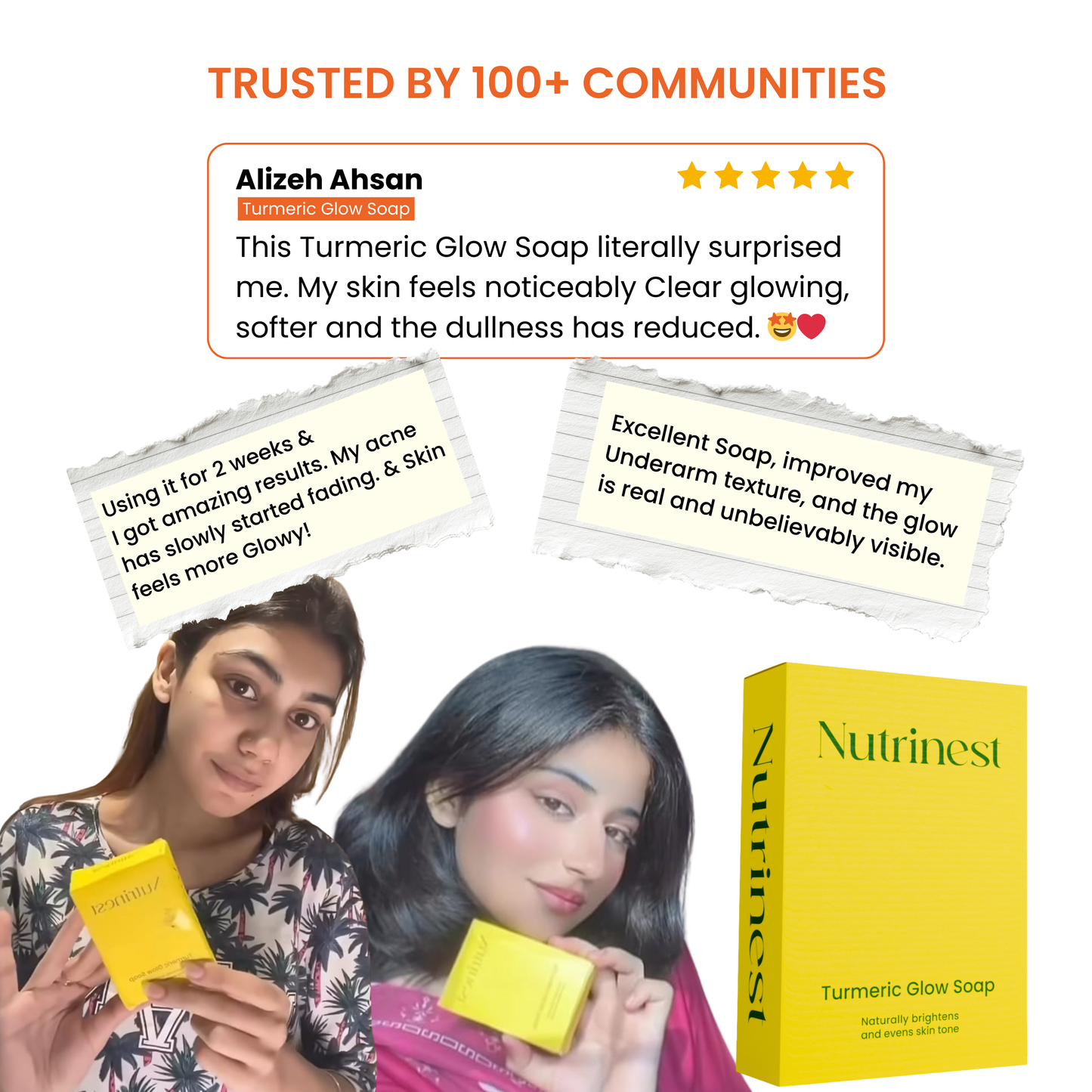 Turmeric & kojic acid brightening soap